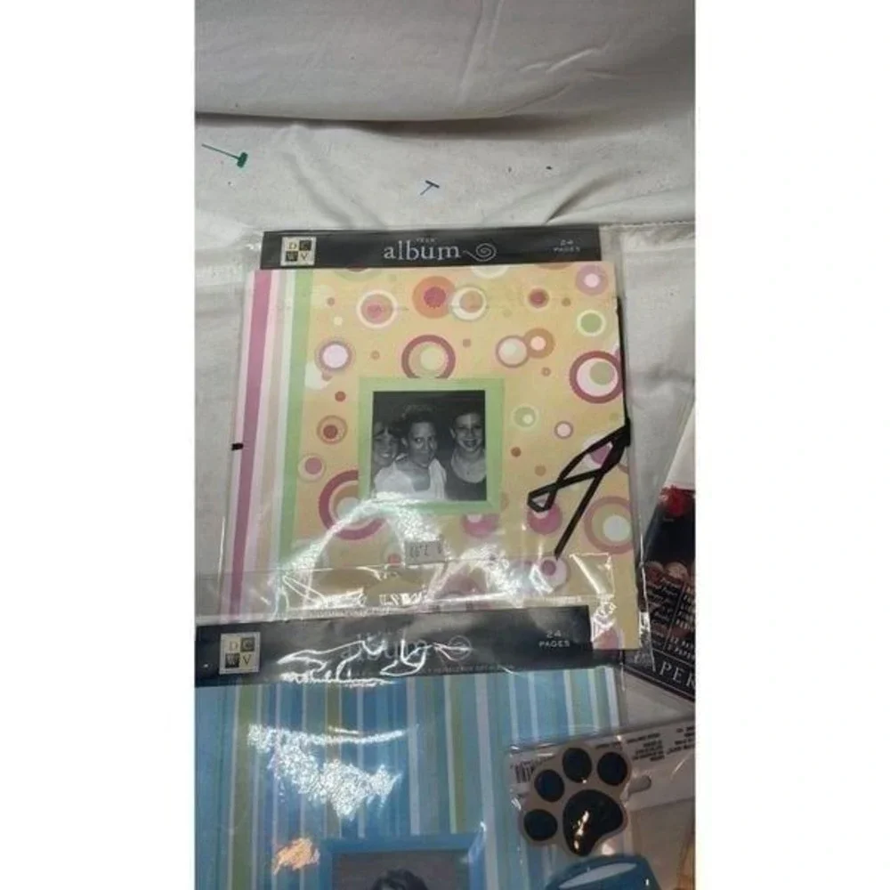 Lot of Scrapbooking Materials.